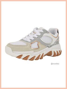 Guess Norina Women's Fashion Sneakers Man Made Textile Lace-Up Casual Shoes